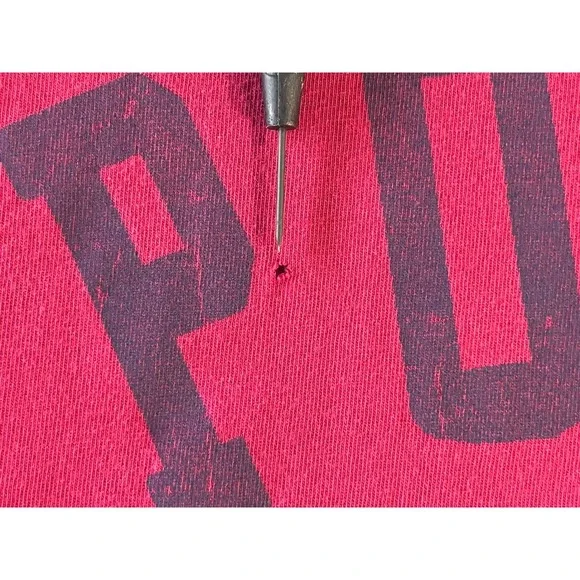 Polo Ralph Lauren Mens Long Sleeve T-Shirt Red Polo USA Graphic American Flag L - Picture 9 of 11